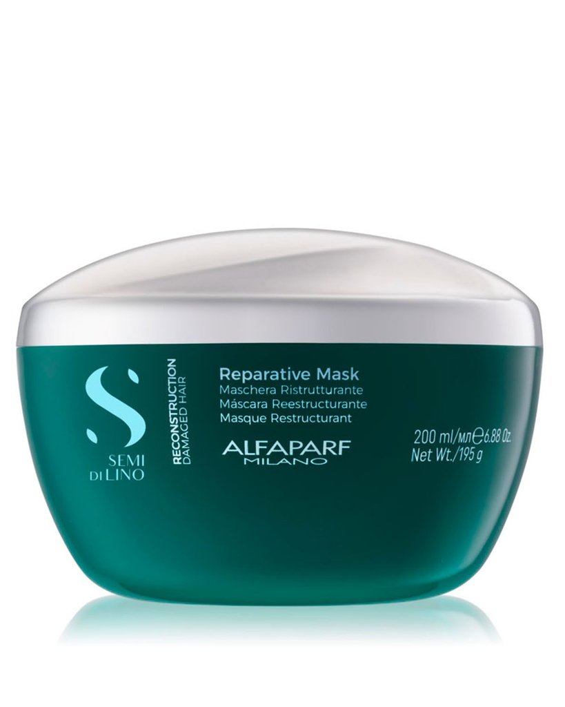 ALFAPARF MASK SEMI DI LINO RECONSTRUCTION X 200 ML.